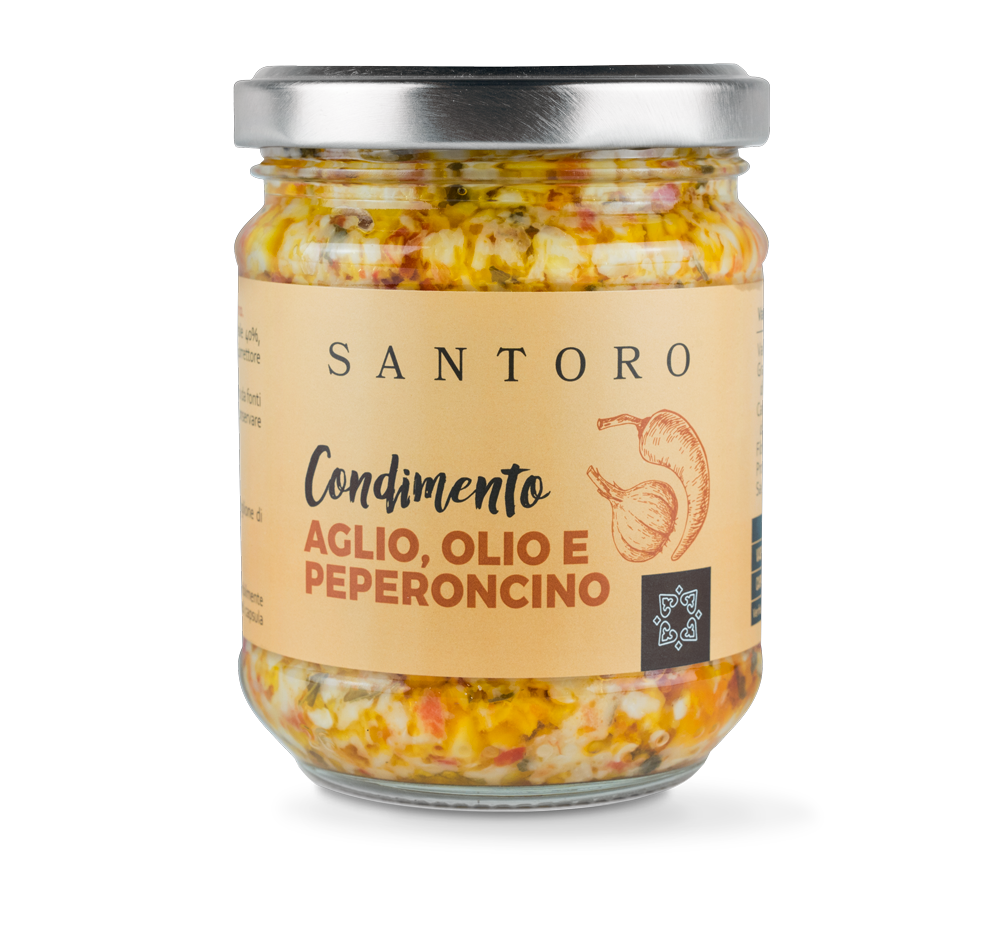 Santoro Condimento aglio, olio e peperoncino