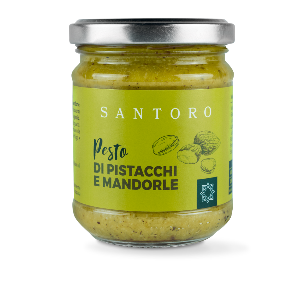 Santoro Pesto di pistacchi e mandorle