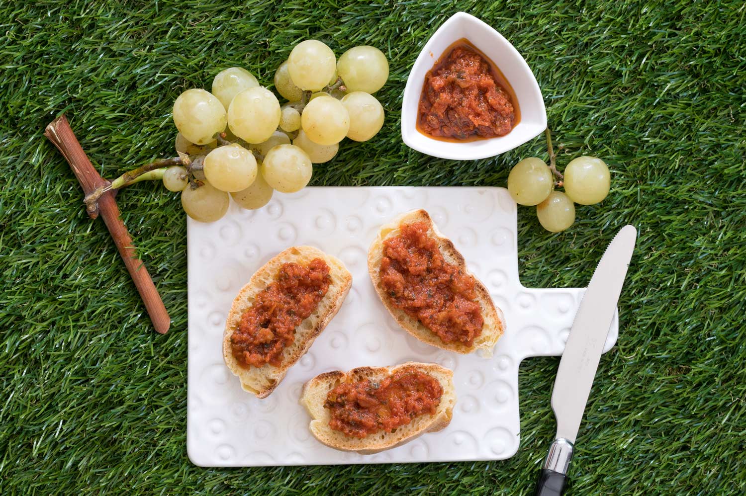 bruschette con condimento al pomodoro Santoro