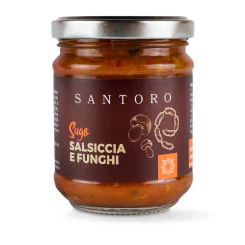 Santoro Sugo salsiccia e funghi