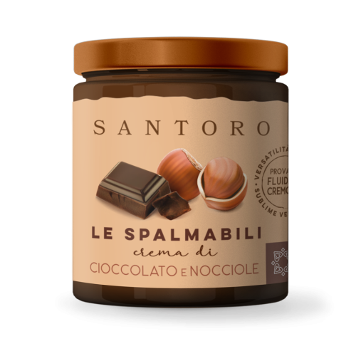 Santoro crema spalmabile di cioccolato e nocciole